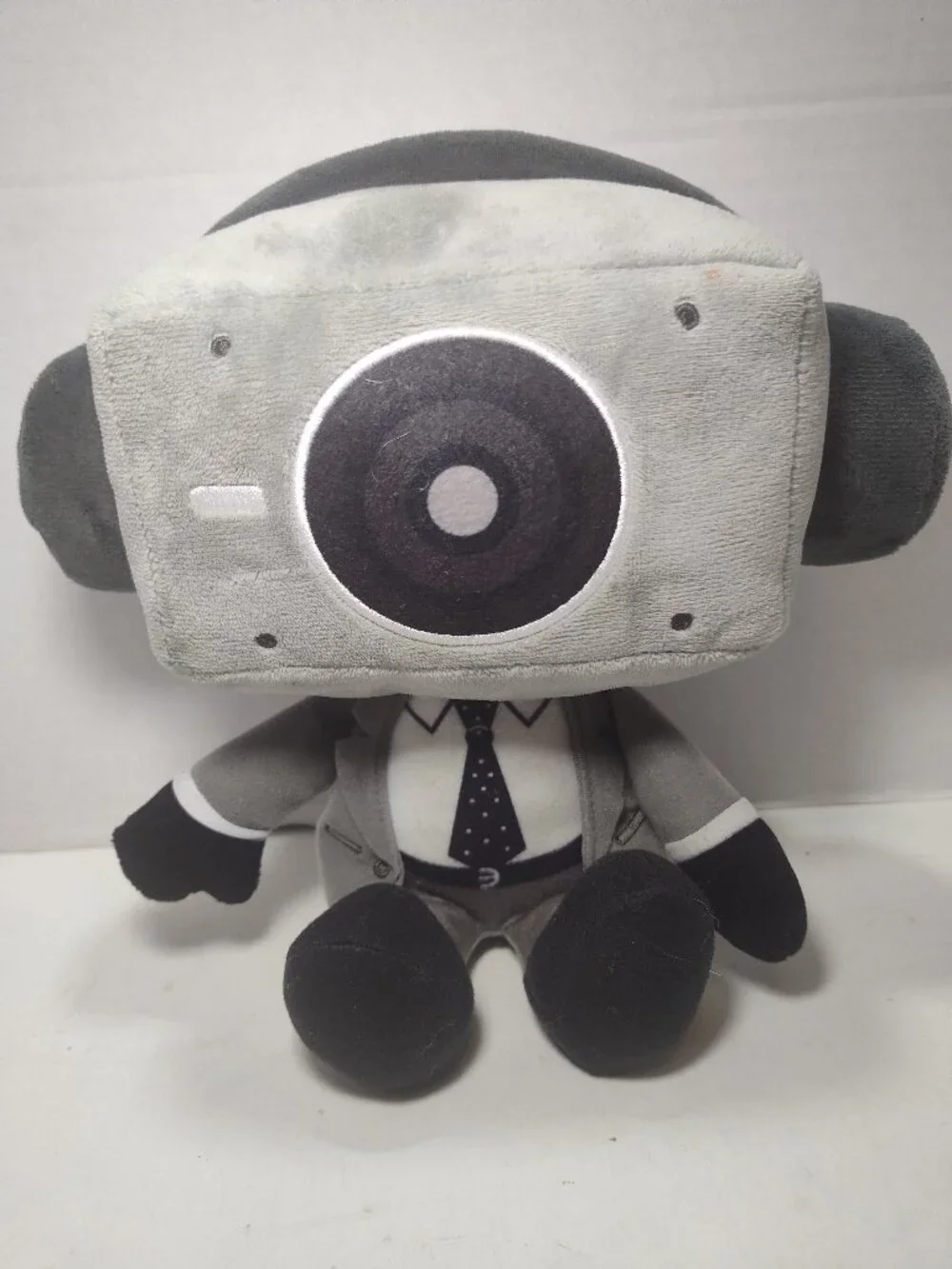 Skibidi Toilet Speakerman Gray Suit Plush Stuffed Toy 10